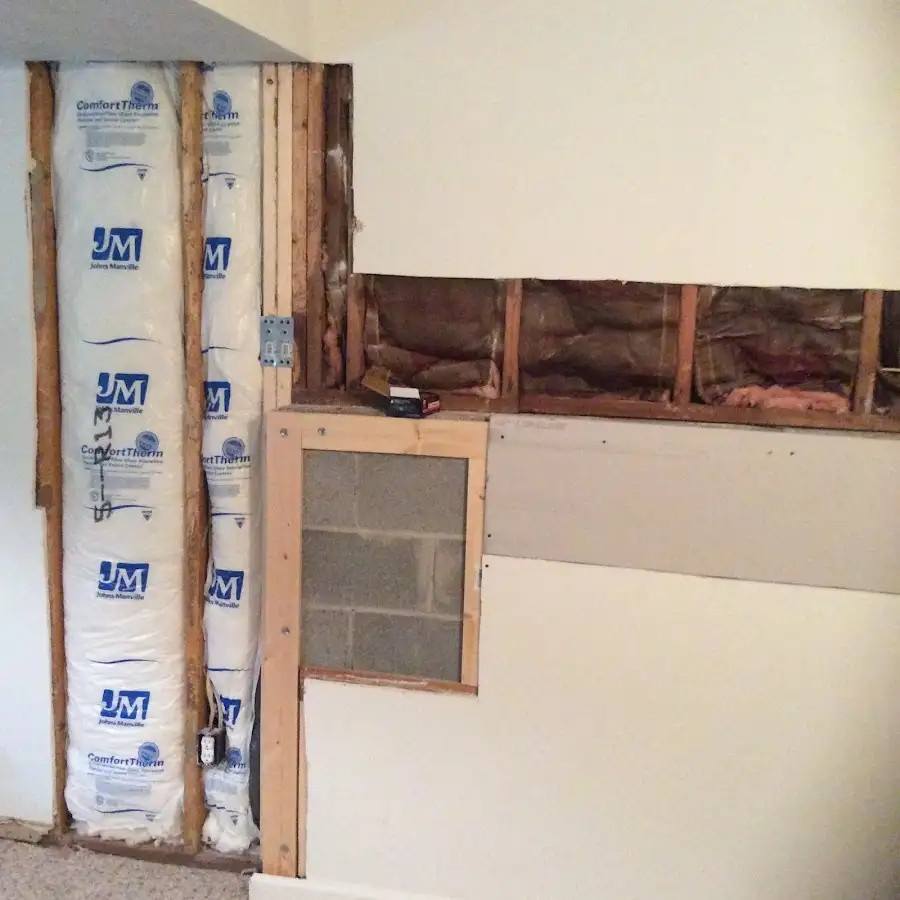 Wall insulation replacement during Structural Drying in West Clarkston-Highland